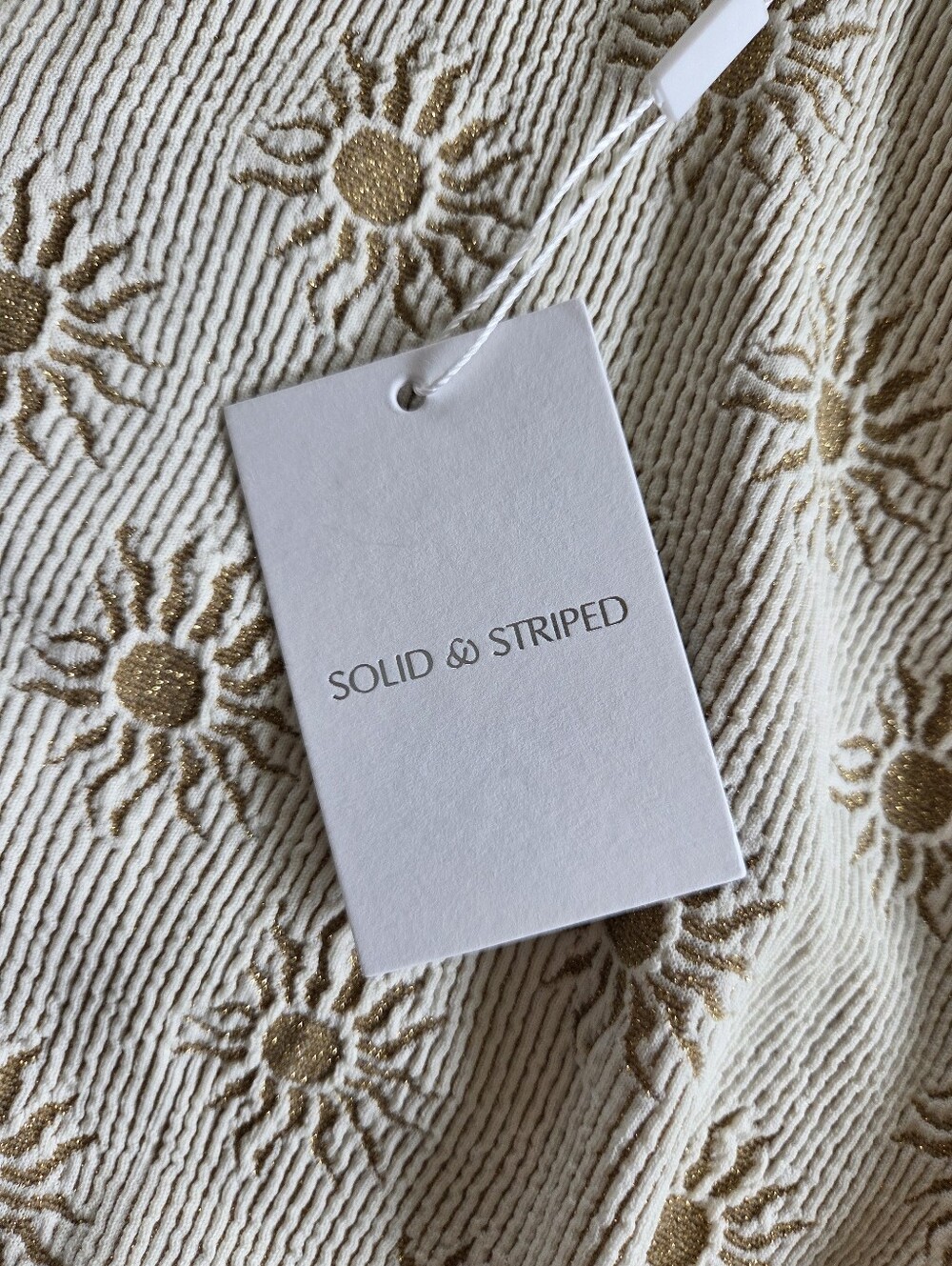 Solid & Striped The Luela One Piece Swimsuit Size XL NWT $188 Brule Crinkle Sun - Picture 9 of 12